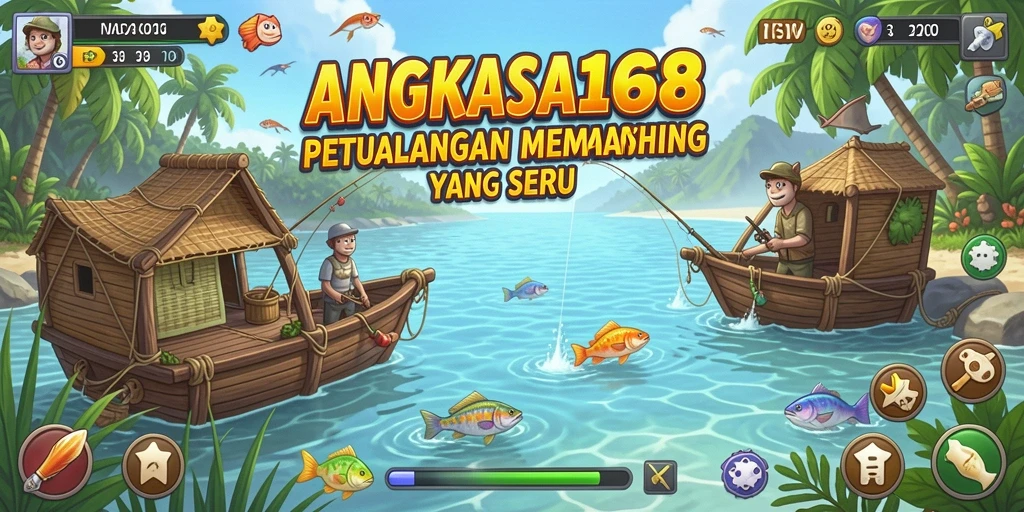 Tangkapan ikan yang mengesankan dalam gameplay ANGKASA168.