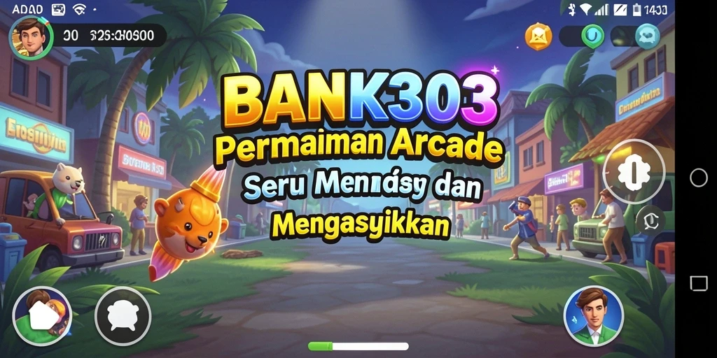 Tampilan gameplay menarik dari BANK303 yang mengasyikkan.