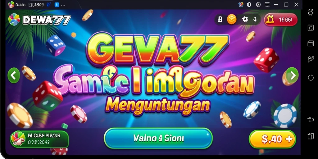 Tampilan gameplay menarik dari DEWA777 Bingo.