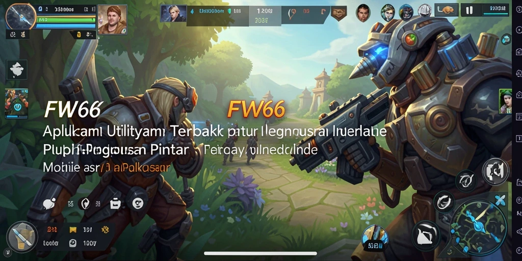 Tampilan intuitif dari aplikasi Utility FW66 yang mempermudah pengguna.