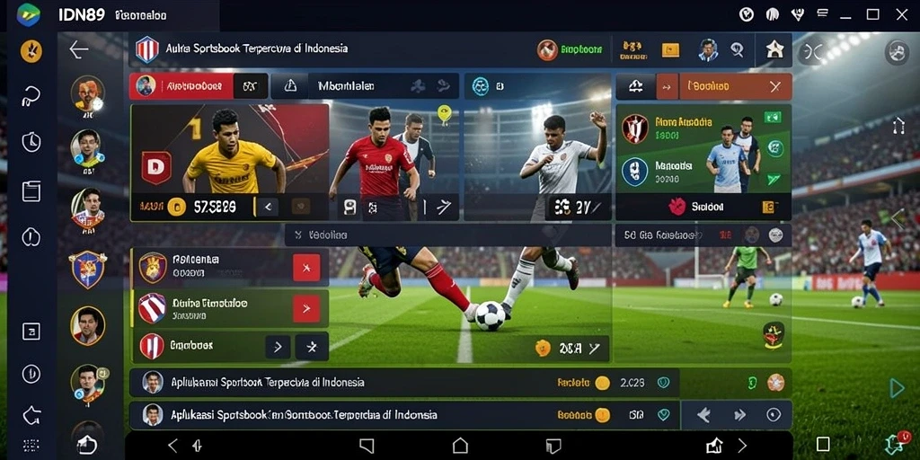 Screenshot gameplay IDN89 menampilkan tampilan taruhan olahraga yang menarik.