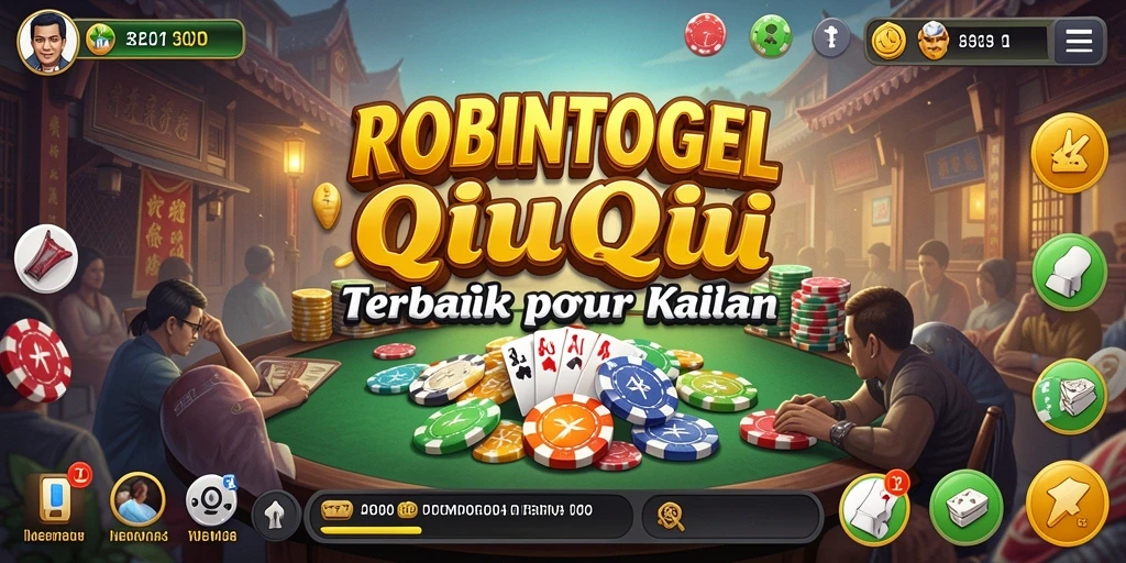 Gameplay seru QiuQiu di ROBINTOGEL.