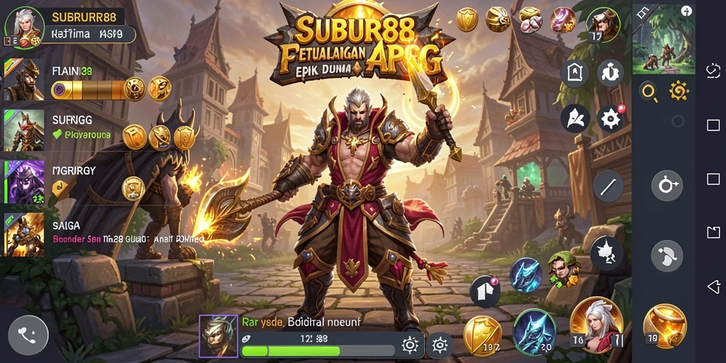 Gameplay seru SUBUR88 dengan pertarungan dinamis dan karakter unik.