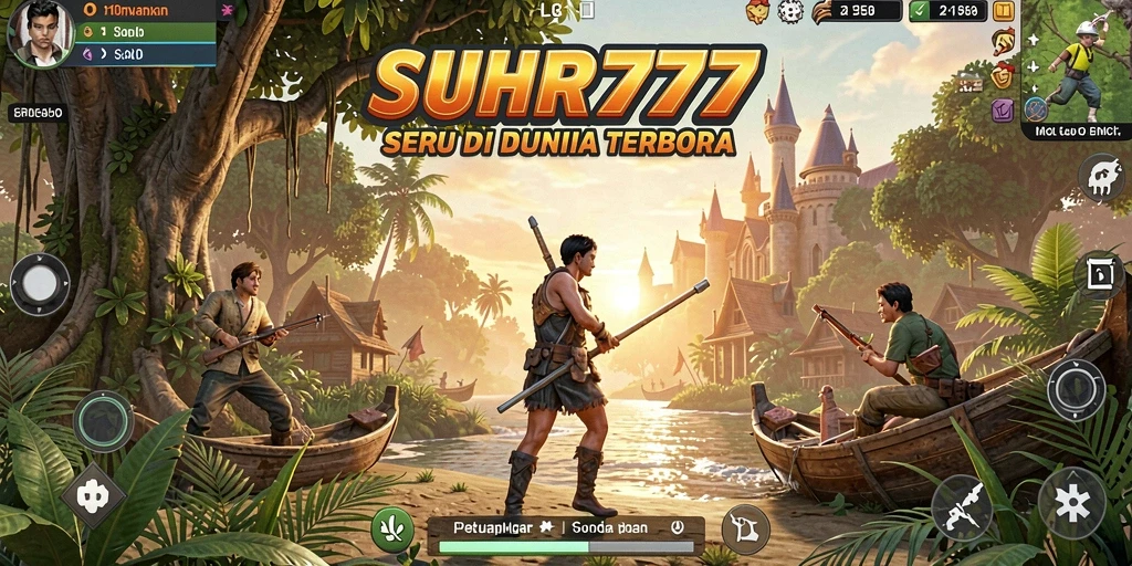 Tampilan gameplay menarik dari SUHU777 di dunia terbuka.